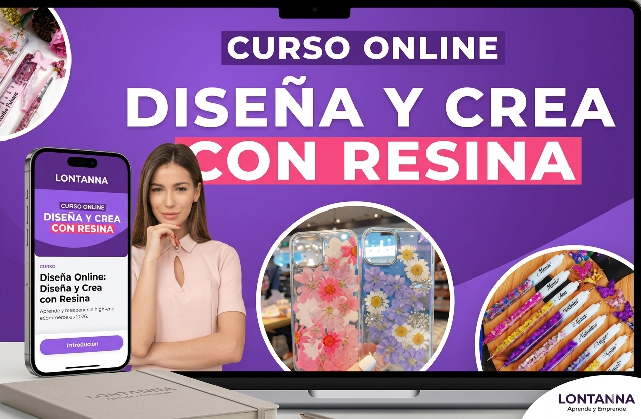 Curso Diseña y Crea con Resina